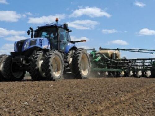 Tractor Planter Planting