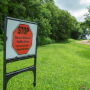 Biosecure Facility Sign