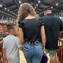 Briggs Yantis, Olivia Shike and Brandon Yantis at the National Junior Summer Spectacular pig show in Louisville, KY