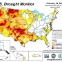 US Drought Map Feb. 22
