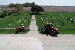 With COVID-19 restrictions, the community knew a traditional funeral service wasn’t possible. So, they orchestrated a special tribute.