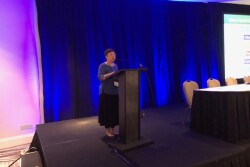 Jennifer Tucker, deputy administrator of the U.S. Department of Agriculture’s National Organic Program, speaks Jan. 10 at The Packer’s Global Organic Produce Expo.