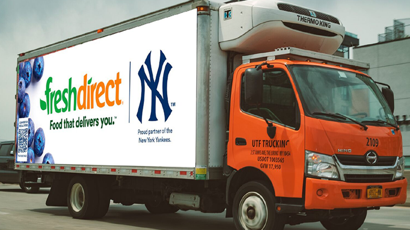 Freshdirect Uniform FreshDirect will partner with New York Yankees — big time - The Packer