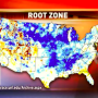 The root zone moisture map shows a soggier scenario that what farmers saw heading into spring 2019. 