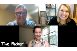 Clockwise from top left: Tom Karst, Ashley Nickle, Amy Sowder