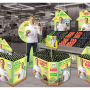 Avocados From Mexico's in-store displays featuring NFL legend Drew Brees.