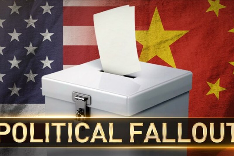 Could President Trump's trade dispute with China cause political fallout from his electoral base in rural America?