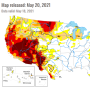 The U.S. Drought Monitor is released each week on Thursday.