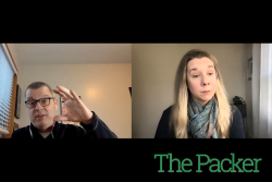 Mushroom Council's Eric Davis chats with The Packer's Amy Sowder