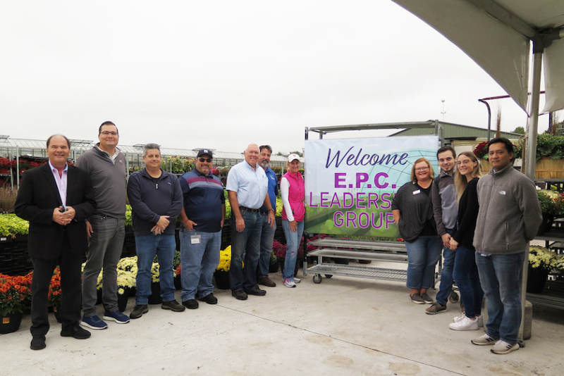 Eastern Produce Council leadership class at greenhouse new jersey