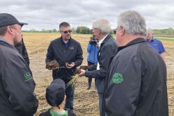 Certified Crop Adviser Nick Guilette views helping farmers adopt conservation practices to improve soil, water and air quality as a journey, with progress as the goal year-to-year.