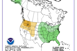 While the moisture story differs across the country, outlooks are mixed. USDA meteorologist Brad Rippey thinks a wetter weather pattern could play out while Drew Lerner of World Weather sees dryness creeping in. 