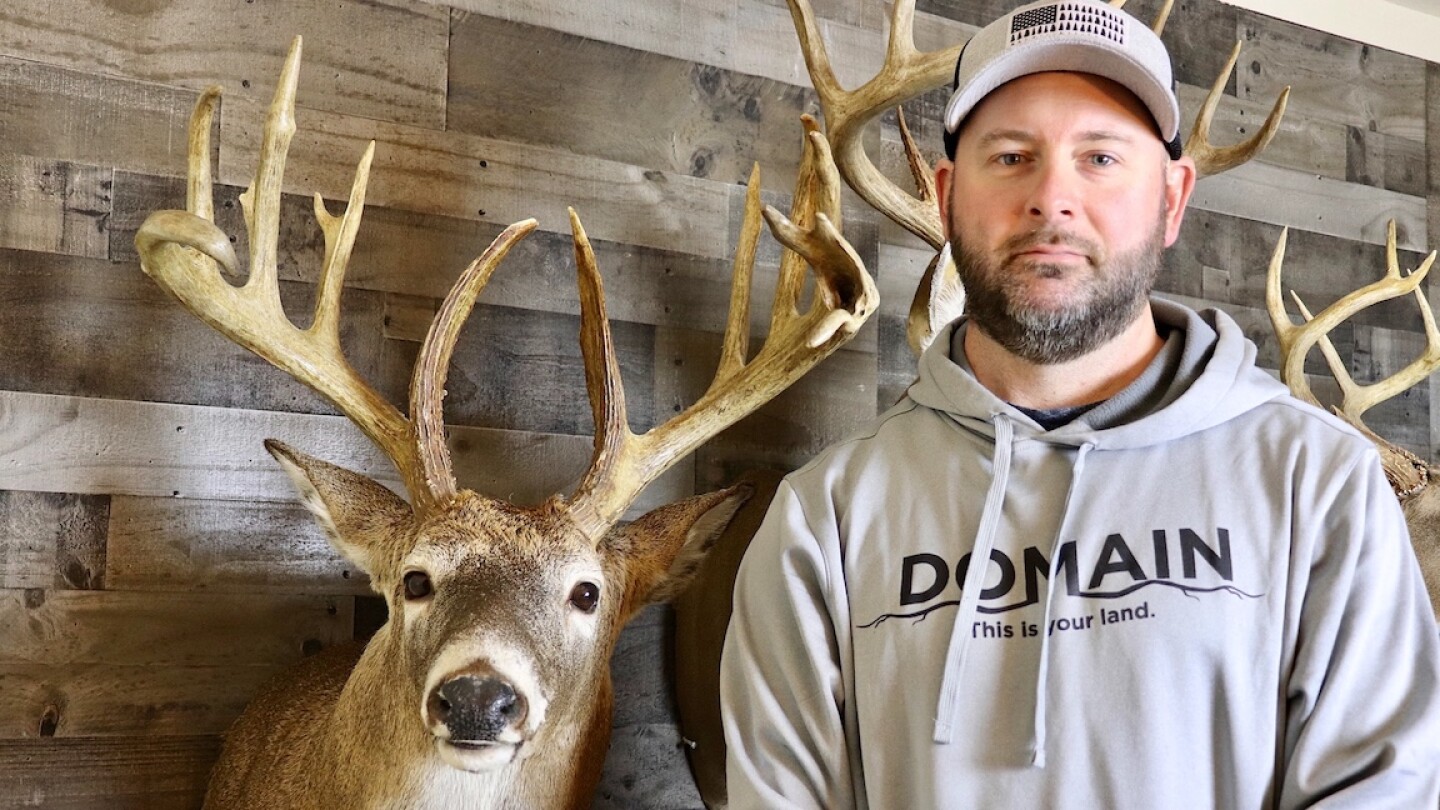 Dave Richmond recovers stolen deer antlers