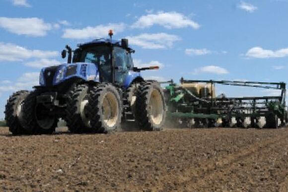 Tractor Planter Planting