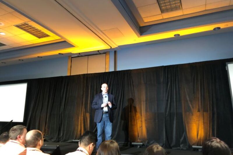 Author Joe Waters spoke about partnerships between for-profit companies and non-profit causes at the Southeast Produce Council’s Southern Exposure conference on Feb. 28.