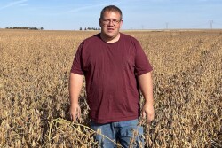 Iowa farmer Matt Brincks