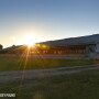 hog barn feed sunset - Lindsey Pound