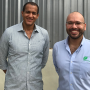 Mario Cervantes (right), business development and sales director of Hazel Technologies, and Raul Reyes, general manager of Dominican Republic avocado exporter AMR Agro.