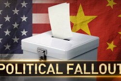 Could President Trump's trade dispute with China cause political fallout from his electoral base in rural America?