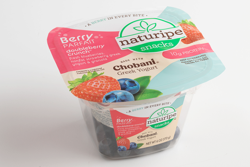Naturipe and Chobani yogurt