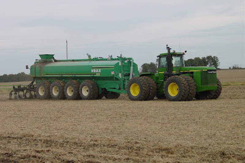 In order to properly document this deduction, you should get an agronomist to workup the value of the excess fertility. 