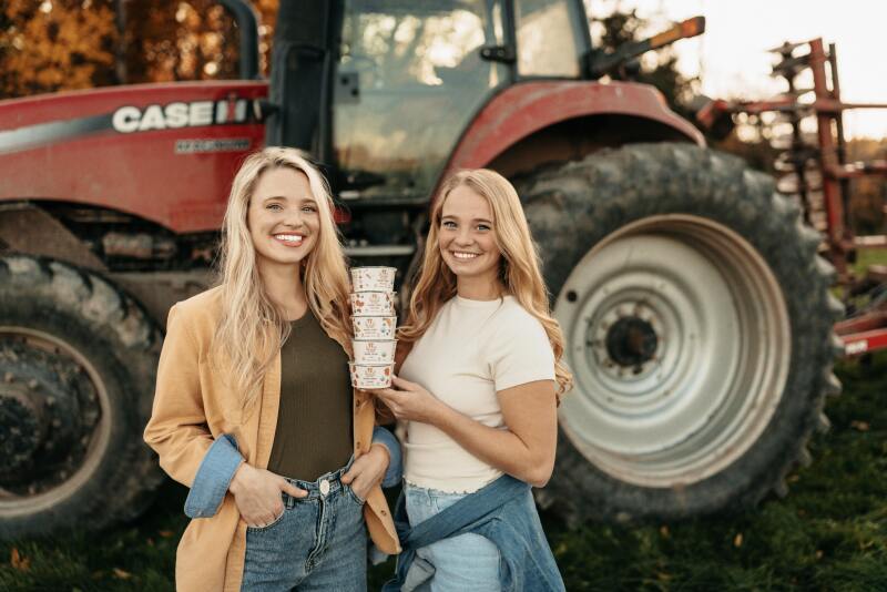 Hayley and Stephanie Painter 