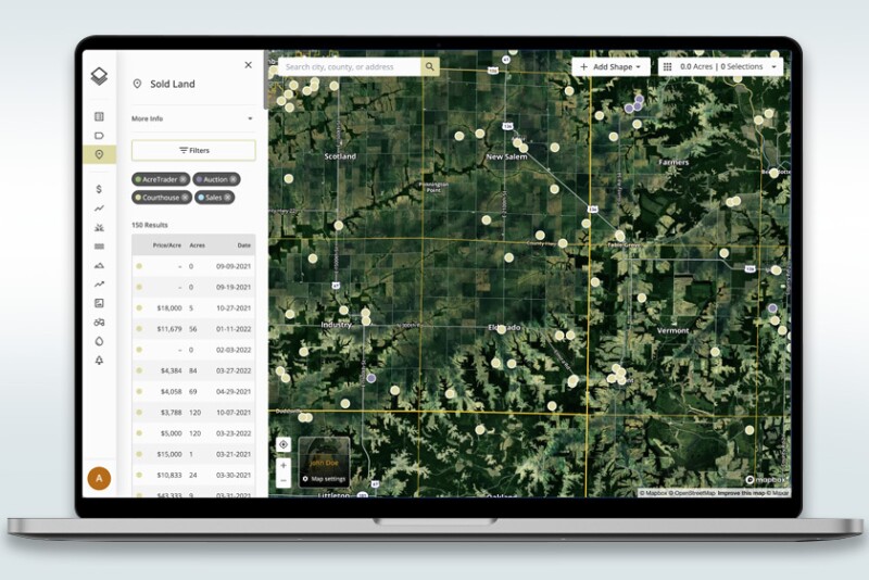 Acres Land Analysis Tool