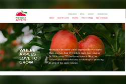 Michigan Apple Committee's redesigned website
