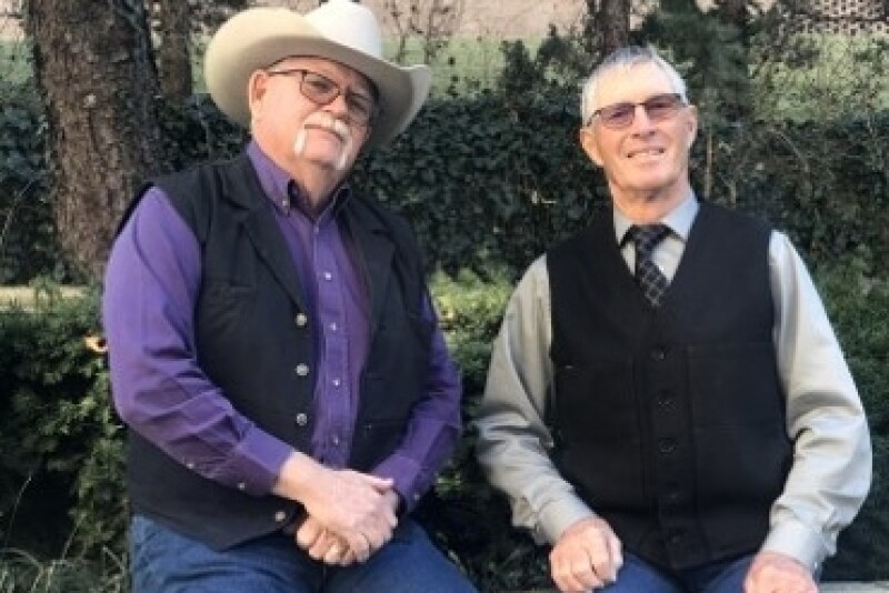 Wade Taylor, DVM (left), and Tom Noffsinger founded the PAC group.



