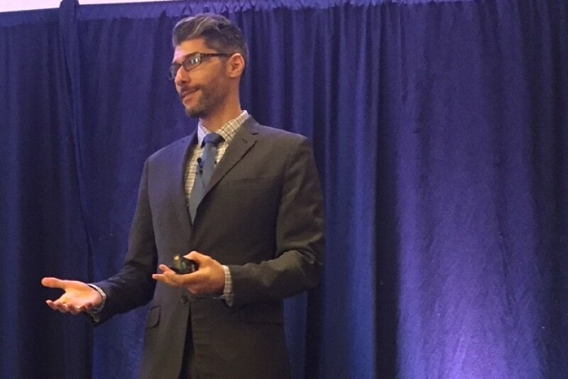 Darren Seifer, food and beverage industry analyst with The NPD Group Inc,,spoke Aug. 23 to more than 300 attendees at the U.S. Apple Association’s Annual Outlook and Crop Marketing Conference. 