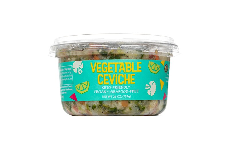 Gold Coast's new vegetable ceviche. 