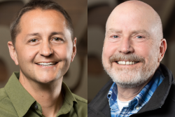 Stemilt Growers' Tate Mathison and Mike Taylor