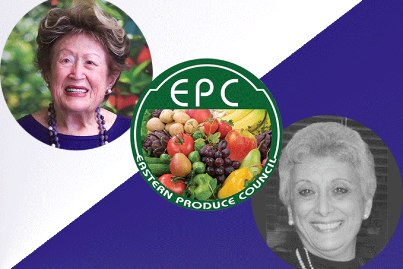 The Eastern Produce Council plans to honor Frieda Caplan and Annabel (Donio) Arena.