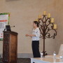 Dari Duval, economic impact analyst with the University of Arizona, speaks to the Fresh Produce Association of the Americas 50th Nogales Produce Convention.