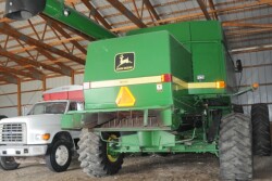 When the harvest hustle comes to an end, take some time to prep your combine for storage. While you can park it and forget it, these tips will help ensure your combine is tucked away until next year’s harvest.
