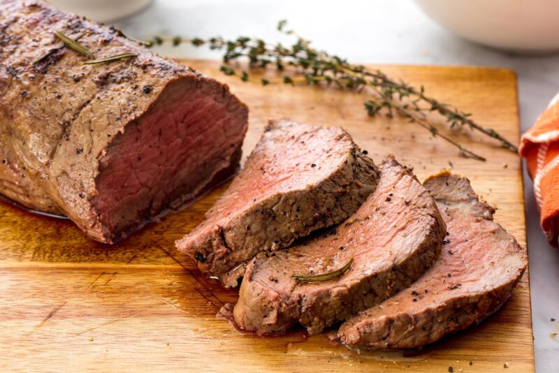 Consumers still prefer real beef.
