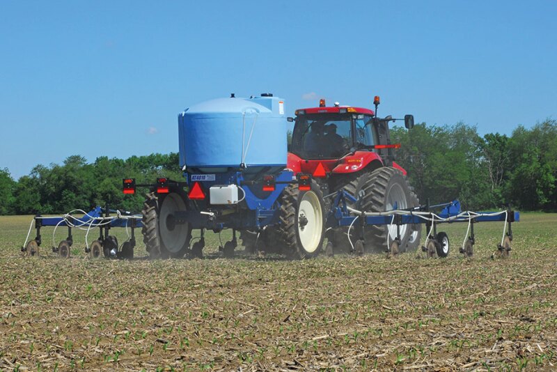 On soils that are testing at optimum levels for potassium, with no fixation or leaching issues, applications can be made every two years, in the fall or spring. In problematic soils, farmers should try to apply potassium close to or during the  uptake period, such as spring broadcast, starter fertilizer, sidedressing and fertigation.