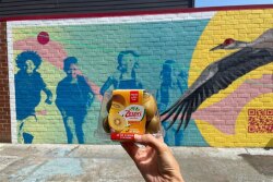  Image: Los Angeles Mural Revealing
