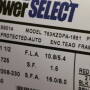 The motor nameplate gives keys to selecting replacements.