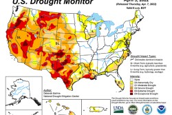 National Drought Map 04-07-2022