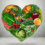 Produce in the shape of a heart