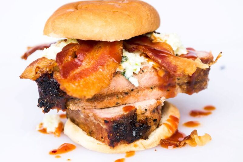 Ohio Pork Sandwich for Best in Chow