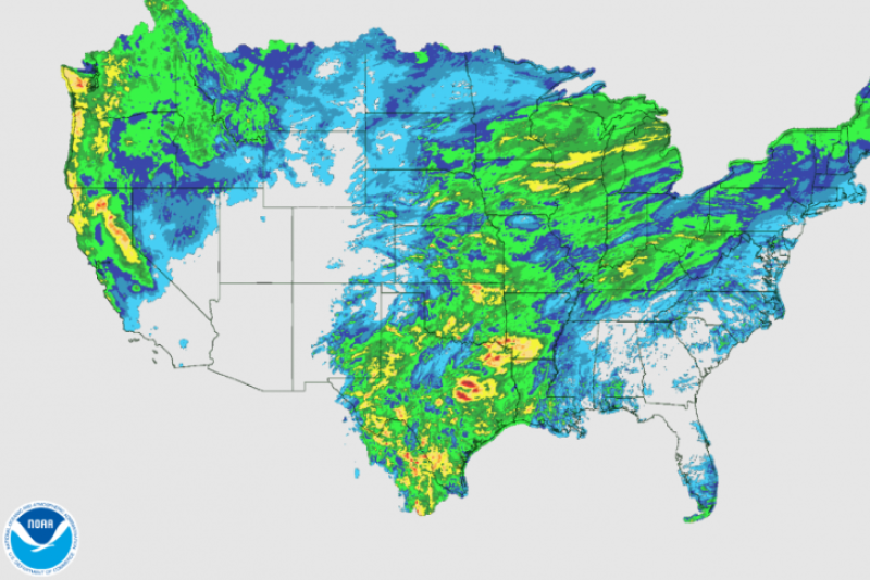 The Midwest has seen its share of rainfall this month.