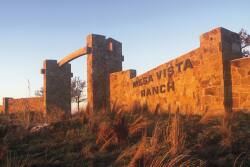 Entrance to T. Boone Pickens ranch