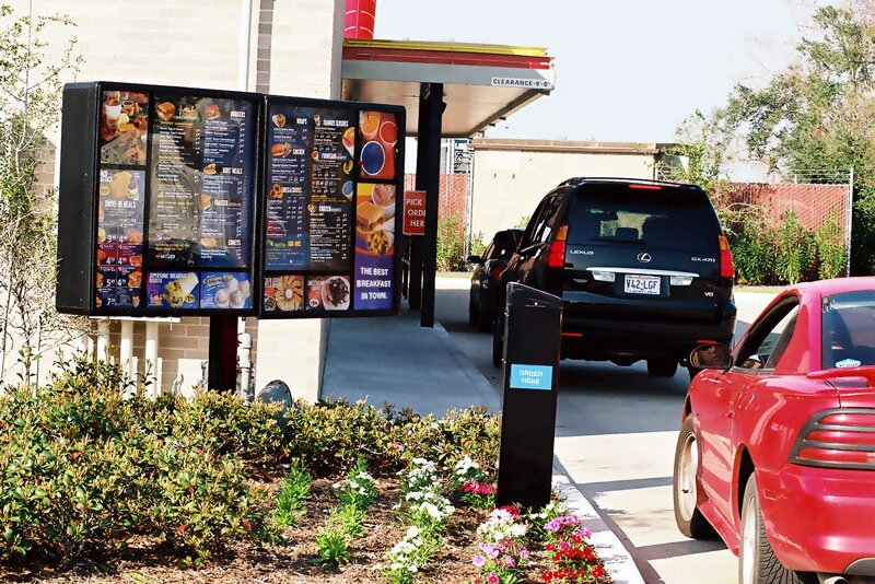 Fast food options