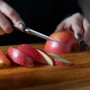 sliced apples
