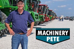 Prices for used equipment, namely tillage, in good condition have been fairly steady.    