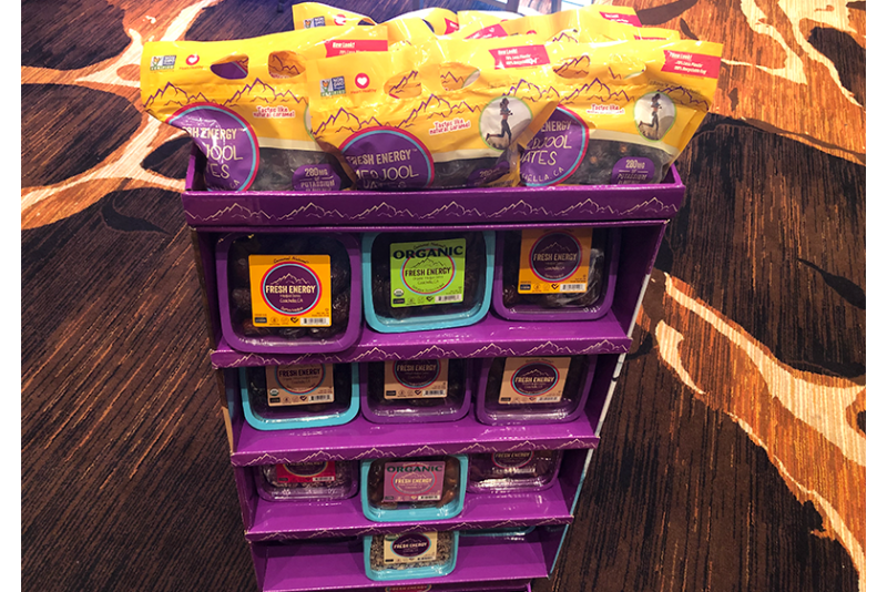 The company that markets Fresh Energy Medjool Dates has a new display available for retailers.