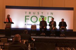Three growers who spoke at the 2023 Trust In Food Symposium said they continue to evaluate and adopt so-called climate-smart farming practices, specifically those that help make their farms more profitable and/or efficient. 
