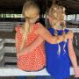 Harper Shike and Makenzie Huls at the Champaign County Fair